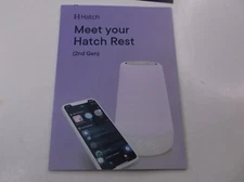 Hatch Rest 2nd Gen All-in-one Sleep Machine, Nightlight & Sound Machine Open Box