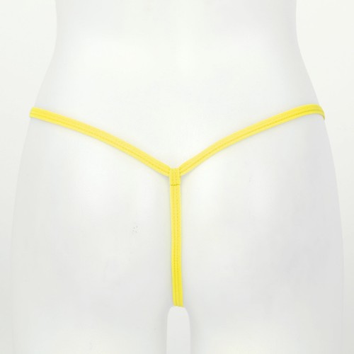 Ropa interior sexy de cuerda en G para mujer tanga calzoncillos lencería íntimos de altura baja - Imagen 9 de 190