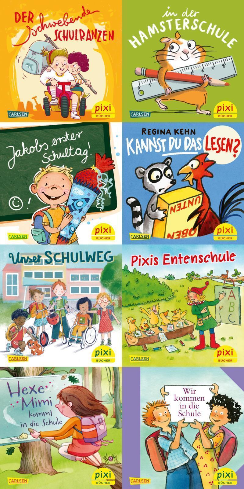 Thumbnail - Pixi-box 283: Geschichten Für Die Schultüte (8x8 Exemplare) Diverse
