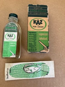Vintage Kaz for Colds Medication