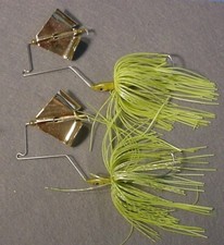 2 ~ 1/4 oz Buzzbaits Assassinator Drop Head Buzzbait Gold Blade~Gold Chart Perch