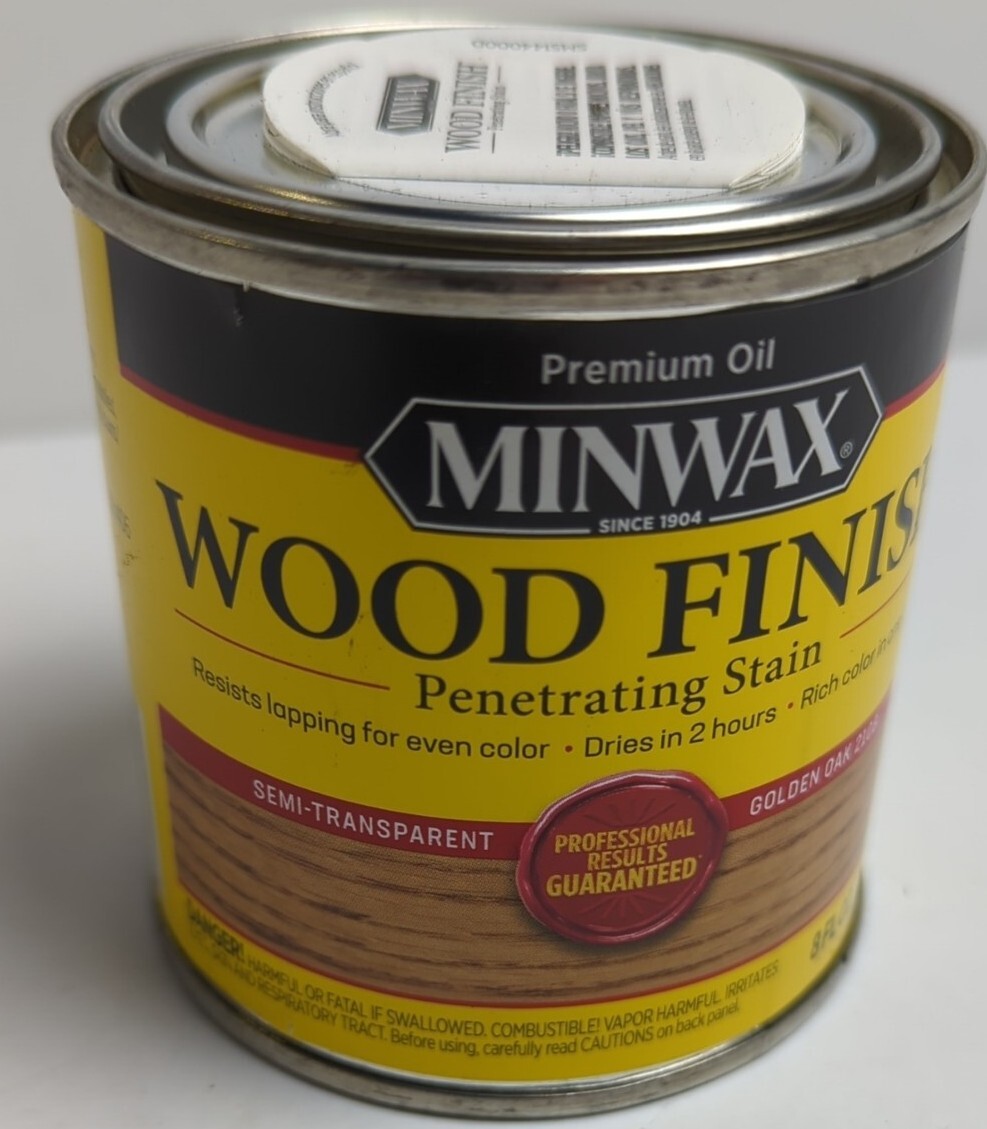NEW MINWAX 22102 GOLDEN OAK 210B INTERIOR OIL BASED WOOD FINISH STAIN