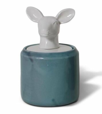 Doe Head Ceramic Kitchen Canister Designed By Angeline Tetrault for IMM Living 