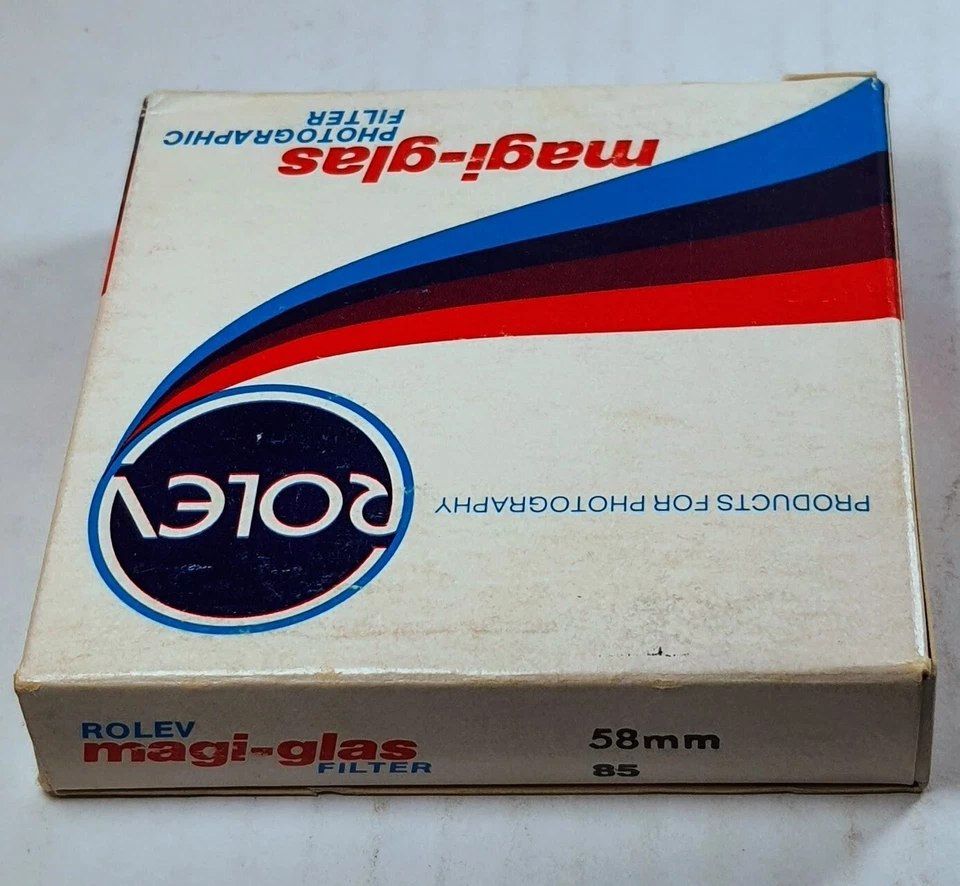 58mm 85A 85-A 85 A Color Conversion German magi Glass Lens Filter 58 mm E58 USA - Image 3 of 4