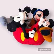 DISNEY Mickey Mouse 70 Happy Years Bean Bag Plush NEW