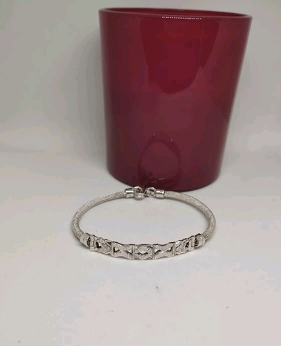 Bracelet Jonc Homme Argent Massif 950 – Marque Vangovango, Référence Soa Ref8