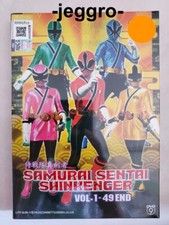 DVD Samurai Sentai Shinkenger Vol. 1-49 End ENG SUB All Region FREE SHIPPING