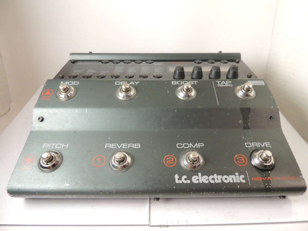 TC Electronics Nova System Multi Effects Pedal Processor