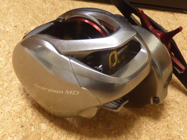 リール SHIMANO scorpiom nium Mg LEFT HANDLE Shimano Bait Reel 21 Scorpion MD 301xg Left Handle 2021 for