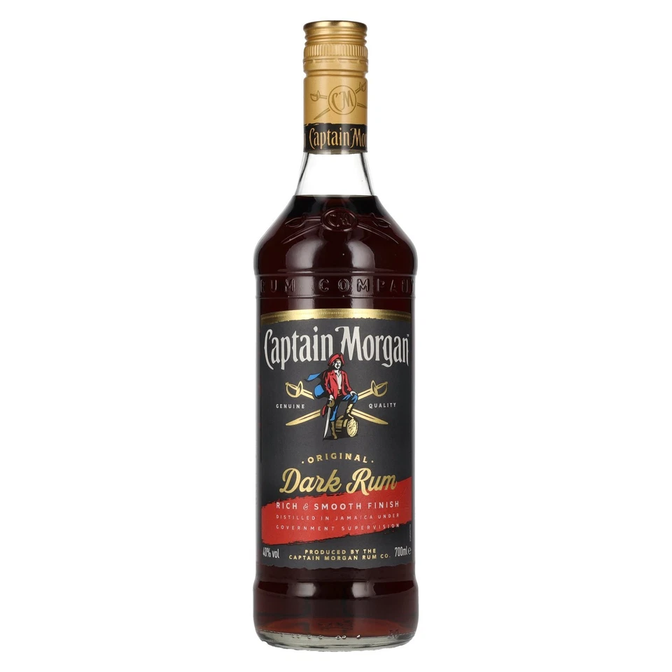 Captain Morgan DARK RUM 40% Vol. 0,7l