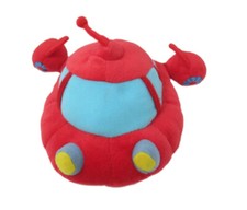 Disney Little Einsteins Pat Pat Rocket Space Ship Plush 7  Red Stuffed Doll NEW