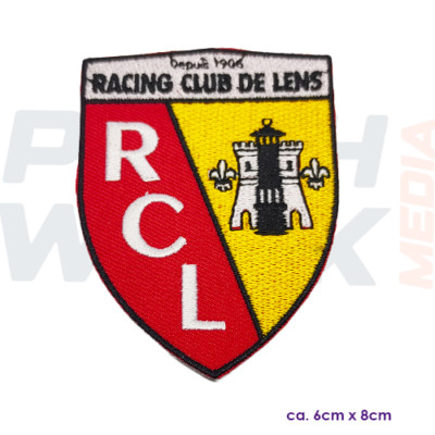 Racing Club De Lens RCL | Motorsport Rennsport Aufnäher Patch Zum Aufbügeln