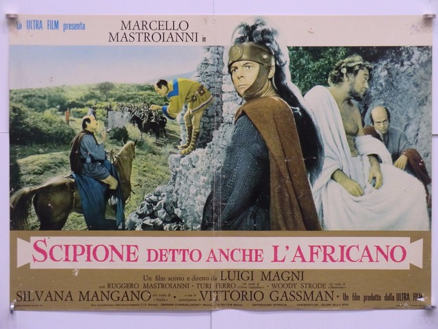 Scipione Detto Anche L Africano Peplum Magni Mastroianni Gassman Fotobusta 1971 Ebay