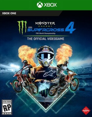 Monster Energy Supercross 4 - Microsoft Xbox One NEW Sealed, Free Shipping