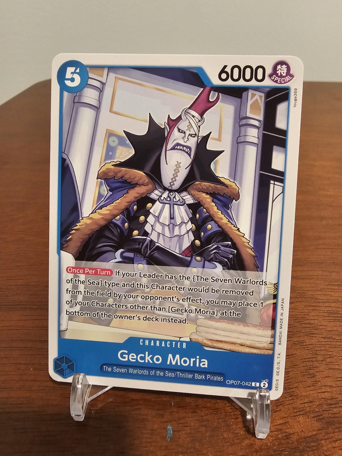 ONE PIECE Card Game OP07-042 Gecko Moria C 500 Years in the Future English