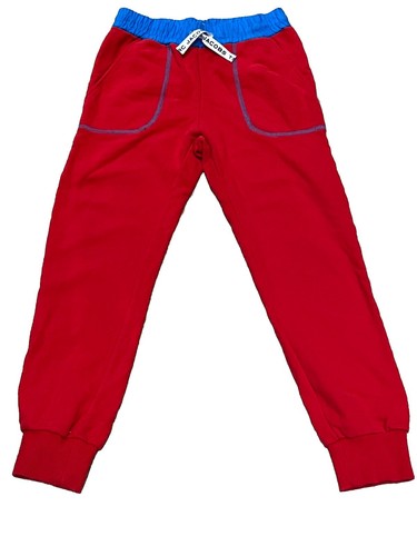 Marc Jacobs Kinder weiche 100% Baumwolle Jogginghose in Rot/Blau Größe 10 / 138