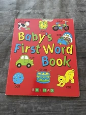 Baby's First Word Book Brimax Board Book SEE CONDITION NOTES