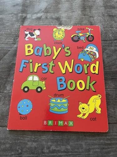 Baby's First Word Book Brimax Board Book SEE CONDITION NOTES - 第 1/4 張圖片