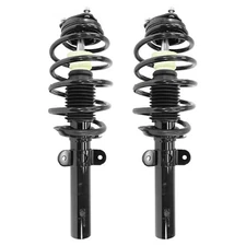 Front Pair Complete Struts & Spring Assemblies for 2001-2008 Jaguar X-Type AWD