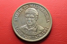* SALUTE TO MAL MENINGA AUSTRALIA V ENGLAND BRONZE ALLOY MEDAL/TOKEN #GSA19