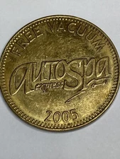 AUTO SPA CAR WASH TOKEN #qb1