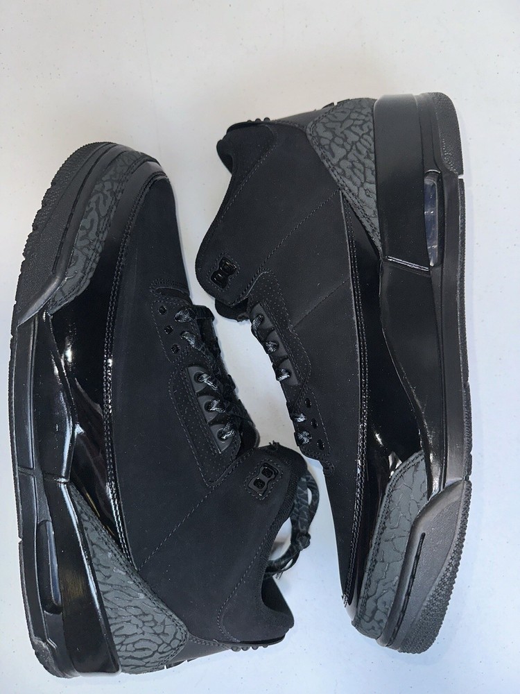 Nike Air Jordan 3 Retro Black Cat Men’s Size 12 CT8532-001