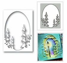 Baum Rahmen Metall Cutting Dies Scrapbooking Stanzschablone Embossing Stenci DIY