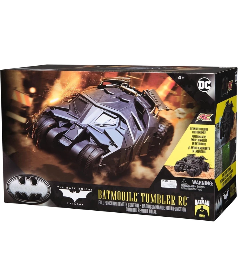 DC Comics Batimóvil Vaso RC Coche Escala 1:15 - Batman Dark Knight Trilogy Foto 2 de 4