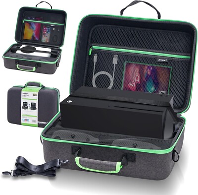 Carrying Case Xbox Series X Accessory Compatibility Hard Carrying Case  Compatible With Xbox Series X, Professional Deluxe Waterproof Case Soft  Lining