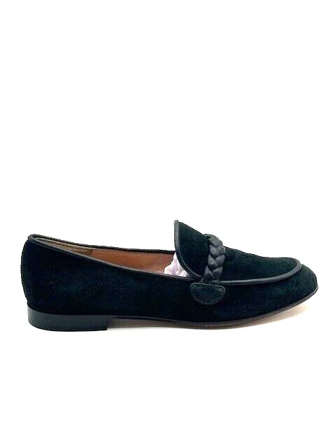 Женские черные замшевые плетеные слипоны Gianvito Rossi Massimo ЕС 36, США 6 - Изображение 4 из 4