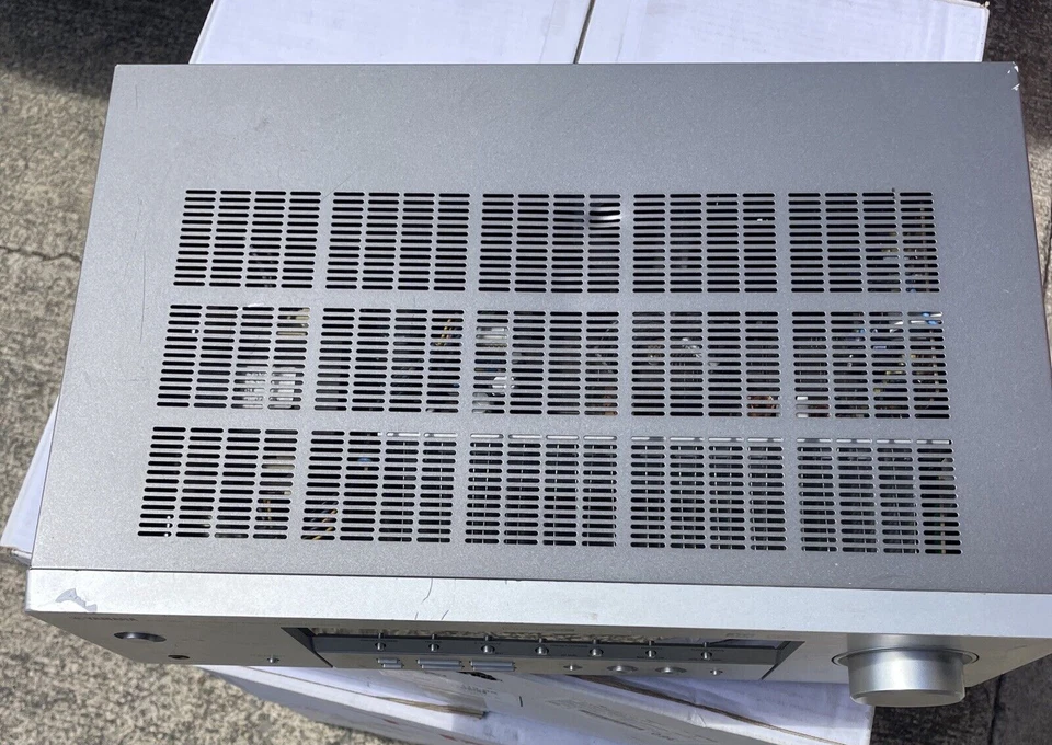 Yamaha HTR-5730 Receiver HiFi Stereo Vintage 5.1 Channel Audio AM/FM Tuner PARTS - Image 4 of 4