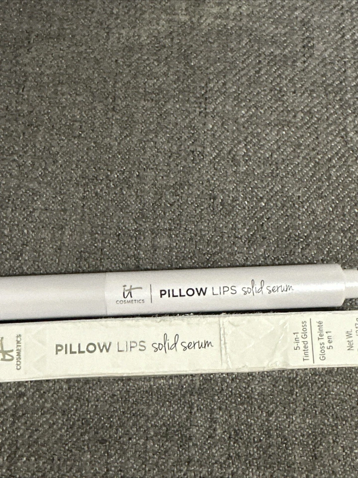 Suero sólido Pillow Lips (11:11) 5 en 1 brillo tintado 0,07 oz. nuevo con caja Foto 3 de 4