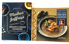 Set (2) of Madhur Jaffrey's Indian-  Instant Pot Cookbook & Quick & Easy Indian