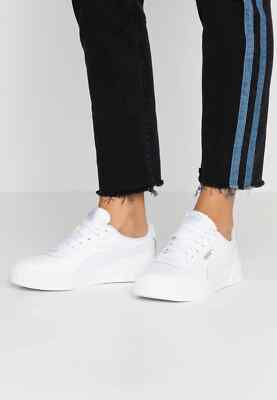Puma Carina US Version Damen Sneaker Leder Schuhe NEU OVP Weiß Gr. 37,5 RARE