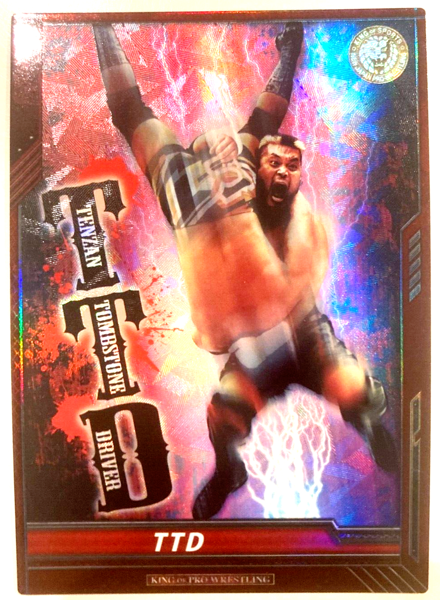 Hiroyoshi Tenzan HORO rare Bushiroad King Of Pro Wrestling 2012