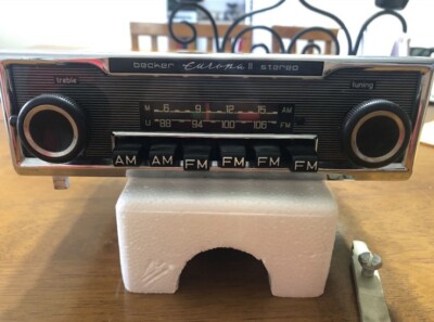 カーオーディオ Becker Europa Vintage Classic Car Radio Becker Europa Vintage Classic Car Radio