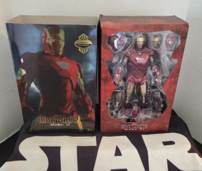 Iron Man 2 Mark VI 6 HOT TOYS Movie Masterpiece 1/6 12'' MMS181 MIB