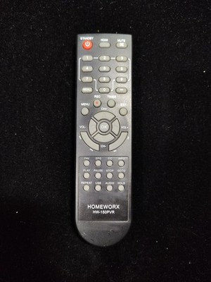 Homeworx HW-150PVR Replacement Remote Control for Media Player & TV Tested Works