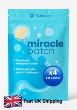4 pack Hydrocolloid Acne Pimple Patch 36 Dot Tea Tree + Salicylic, Invisible, 