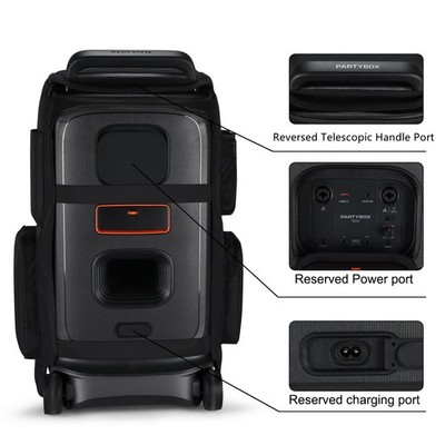 Schutzhülle Für JBL PartyBox 520 - Robuste Tragetasche Mit Polsterung