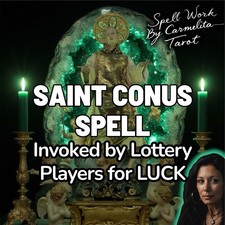 Saint Conus Gambling Luck Spell By Carmelita Tarot - San Cono