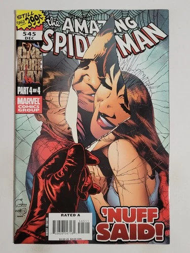 Amazing Spider-man #545 Marvel 2008 VF/NM 9.0 Marriage of Peter and MJ is erased