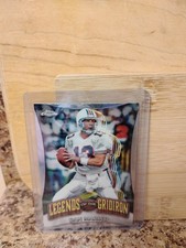 2024 Topps Chrome Legends Of The Gridiron Dan Marino Card #LOG-12