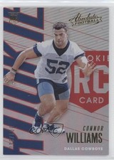 2018 Panini Absolute Rookie Spectrum Red 9/100 Connor Williams #112 0sj