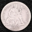 1889 Seated Liberty Dime #B384