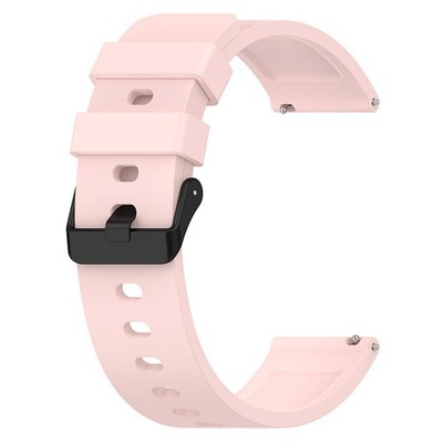 Watch Strap Black Steel Buckle Official Band Wristbnd Belt for Amazfit Bip3
