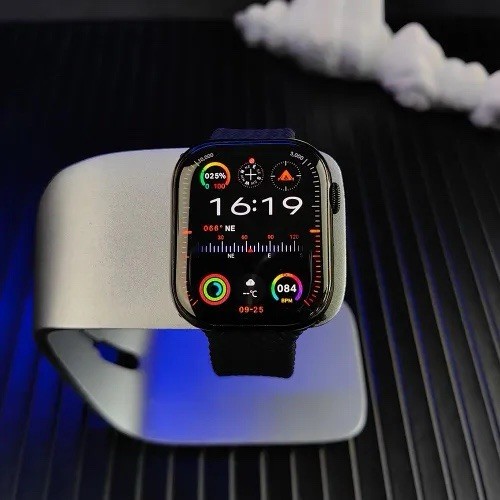Smartwatch HK10 Pro Max – Bluetooth-Anruf, guter Zustand, neu mit Kratzern - Bild 4 von 10