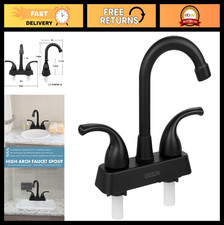 4-Inch RV Bathroom Sink Faucet Replacement - Durable, Easy Install, Modern Desig