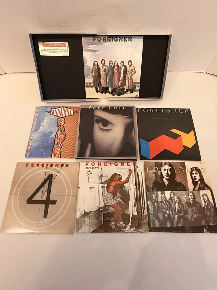 Foreigner - The Complete Atlantic Studio Albums 7 Cd Boxset 2014 Rare OOP - Image 3 of 3