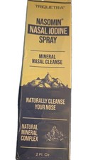 Nasomin Nasal Iodine Nasal Antiseptic Spray Neutralize Your Nose of Germ...